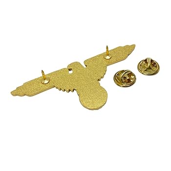⊞ドイツ軍＊メンバーピン（実物） Amazon.co.jp: ドイツ軍 ピンバッジ ピンバッヂ ゴールド 横70mm